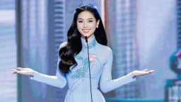 Hành trình đầy tự hào của Thiếu úy Trần Ngọc Châu Anh tại Hoa hậu Việt Nam 2024