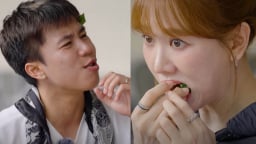 Dàn cast 'Về quê làm giàu' xanh mặt khi ăn trầu, Hari Won ví như cung bậc của hôn nhân