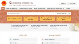 Từ 27/6 Cổng Dịch vụ công quốc gia sẽ giải quyết mọi thủ tục hành chính cho người dân, doanh nghiệp
