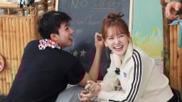 Hari Won “bắt tay” Long Vũ vạch trần luật chơi oái oăm của MC Quyền Linh