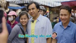 Bà con ở Pù Luông - Thanh Hoá vỡ òa khi gặp idol Quyền Linh giữa chợ phiên