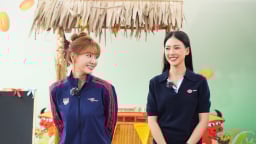 Hari Won và những pha tấu hài làm nóng không khí Về quê làm giàu tại Thanh Hóa