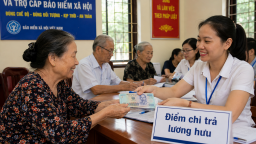 Hơn 3,55 triệu người đã nhận lương hưu, trợ cấp BHXH theo mức mới