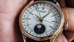 Trên tay đồng hồ Rolex Cellini Moonphase hơn 600 triệu đồng có Lịch tuần Trăng