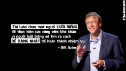 8 căn cứ chứng minh nghịch lý: Càng lười biếng thì sẽ càng thành công