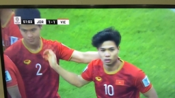 Việt Nam 1-1 Jordan: Xem lại pha lập công của Công Phượng