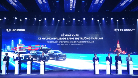 Hyundai Thành Công chính thức xuất khẩu xe ô tô vào thị trường Thái Lan