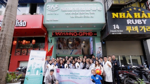 Nha khoa Dental 365 đón đoàn giảng viên và sinh viên đại học bang New Mexico: Kết nối tri thức, lan tỏa giá trị