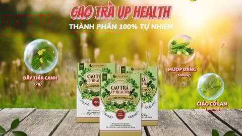 Trà UP Health hỗ trợ kiểm soát chỉ số đường huyết cho người tiểu đường