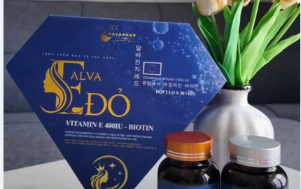 Alva E Đỏ 400IU Biotin – Giải pháp toàn diện chăm sóc da, tóc và móng