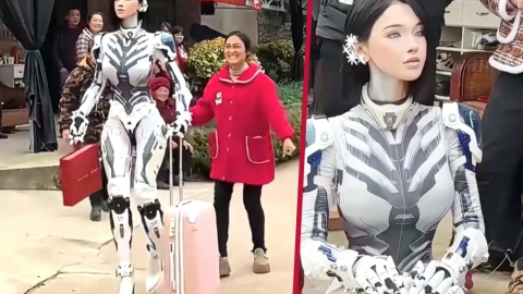 Trung Quốc: Cô gái cosplay robot, về quê vẫn bị hỏi đã có bạn trai chưa