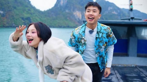 Thu Hà Ceri lăn xả tới mức bị ốm, Long Vũ có hành động ân cần chăm sóc