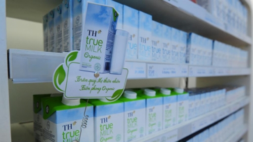 Vỏ hộp sữa TH true MILK sẽ không còn trở thành rác thải