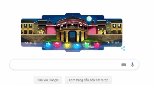 Google Doodle tôn vinh vẻ đẹp phố cổ Hội An