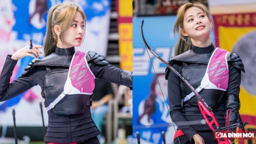 Tzuyu (TWICE) gây bão tại ISAC 2019, fan trầm trồ không hổ danh 'nữ thần bắn cung'