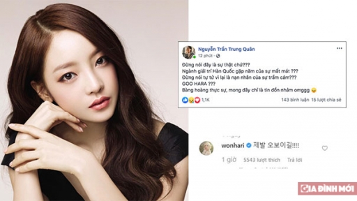 Sao Việt bàng hoàng trước thông tin Goo Hara qua đời