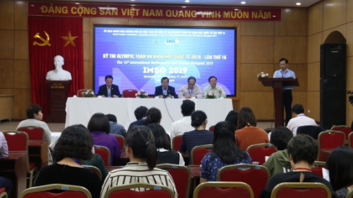 Hà Nội đăng cai kỳ thi Olympic Toán học và Khoa học quốc tế IMSO 2019