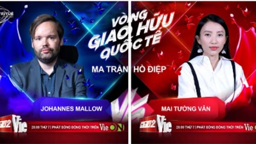 Cao thủ Mai Tường Vân gặp đại cao thủ trí nhớ Johannes Mallow tại Siêu trí tuệ Việt Nam