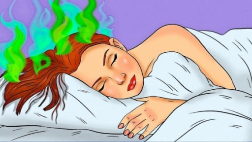7 lý do vì sao bạn không bao giờ nên để tóc ướt đi ngủ