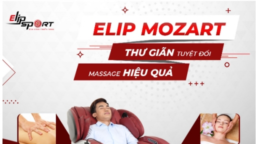 Ghế massage Elipsport vì lợi ích sức khỏe người Việt