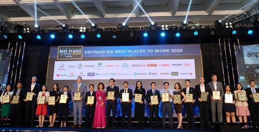 Lần đầu vinh danh10 doanh nghiệp tiêu biểu có nguồn nhân lực hạnh phúc 2020