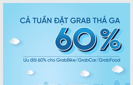 Tặng mã iPay Grab lên đến 280.000 đồng cho khách hàng sử dụng VietinBank iPay Mobile