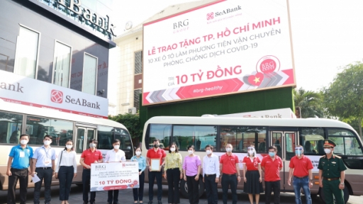 Tập đoàn BRG & SeABank chung tay hỗ trợ chính quyền và người dân TP.Hồ Chí Minh