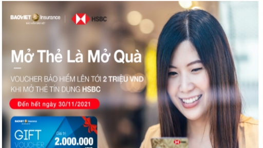 Bảo hiểm Bảo Việt dành tặng khách hàng HSBC món quà bảo hiểm 0 đồng