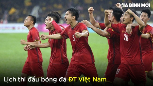 Lịch thi đấu bóng đá Việt Nam vòng loại World Cup 2022 mới nhất