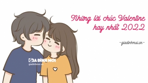 Lời chúc Valentine hay nhất cho vợ, chồng ngày lễ tình nhân 14/2