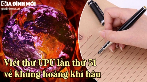 Bài mẫu viết thư UPU lần 51 về cảm nghĩ trước khủng hoảng khí hậu mới nhất