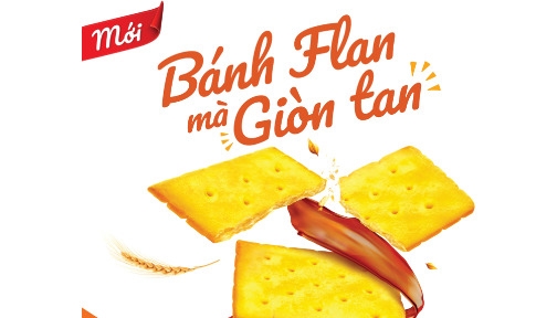 Bánh AFC Caramel Flan ra mắt nhờ vị thơm ngon và dưỡng chất tốt cho sức khỏe