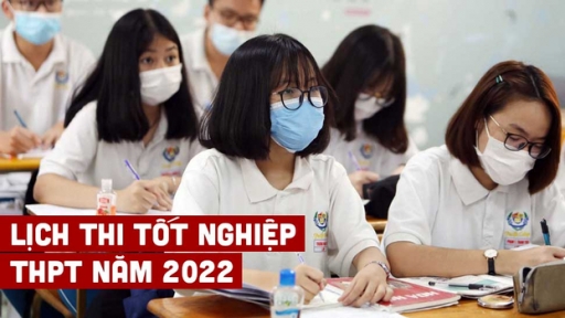 Lịch thi tốt nghiệp THPT năm 2022 đầy đủ, chính xác nhất