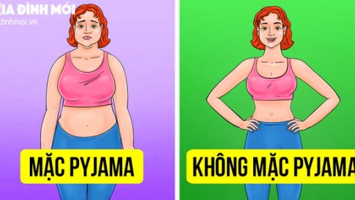 Điều gì có thể xảy ra nếu bạn không mặc pyjama khi đi ngủ?