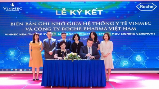 Vinmec hợp tác với Roche Pharma Việt Nam trong nghiên cứu và điều trị ung thư