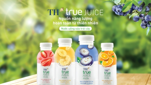 TH true JUICE milk ra mắt hai sản phẩm nước uống sữa trái cây mới