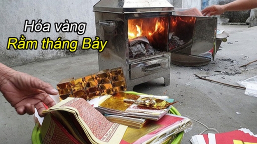 Cúng Rằm tháng 7 có nên đốt vàng mã hay không?