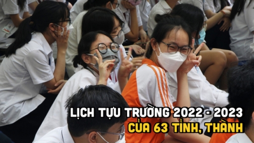 Lịch tựu trường năm học 2022 - 2023 của học sinh 63 tỉnh, thành trên cả nước đầy đủ nhất