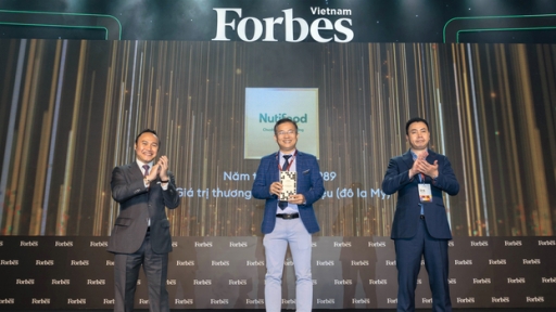 Nutifood được Forbes vinh danh Top 25 thương hiệu F&B dẫn đầu thị trường năm 2022