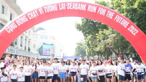 Chuỗi giải chạy cộng đồng “SeABank Run for The Future - Cộng đồng chạy vì tương lai 2022” thu hút hơn 5.200 người tham gia