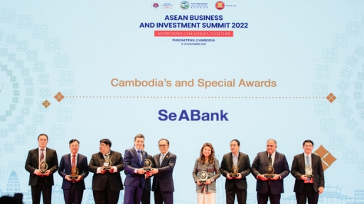 SeABank là doanh nghiệp Việt Nam duy nhất nhận giải thưởng đặc biệt Cấp khu vực ASEAN Business Award 2022