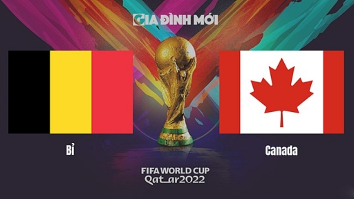 Trực tiếp Bỉ vs Canada trên VTV3, VTV Cần Thơ hôm nay 24/11