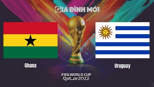 VTV5 trực tiếp Ghana vs Uruguay hôm nay 2/12