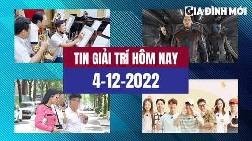 Tin giải trí 4/12: Hồ Hoài Anh xuất hiện, Running Man lên top 1 BXH danh tiếng