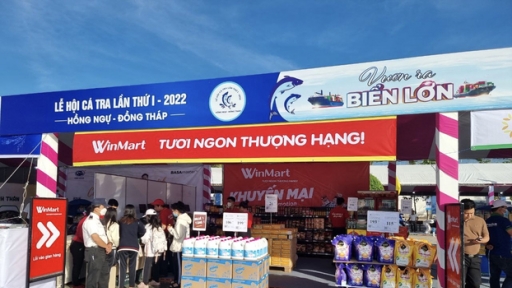 WinMart đồng hành cùng 'Lễ hội cá tra năm 2022' lần đầu tiên được tổ chức tại Đồng Tháp