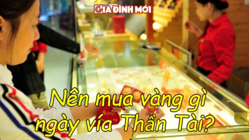 Ngày vía Thần Tài nên mua vàng gì để mang lại nhiều may mắn