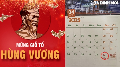 Giỗ Tổ Hùng Vương 2023 vào ngày nào, được nghỉ bao nhiêu ngày?