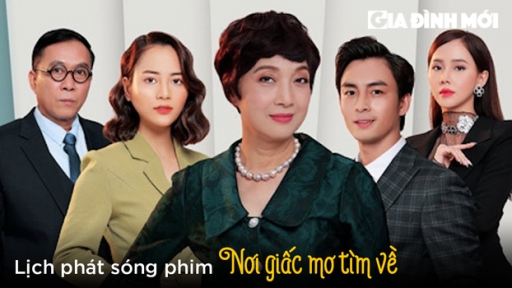 Lịch phát sóng phim Nơi giấc mơ tìm về trên VTV1