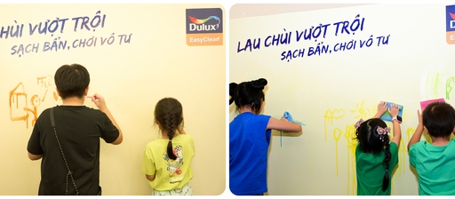 Ngắm nhìn những khoảnh khắc vui hè tại sân chơi của Dulux EasyClean