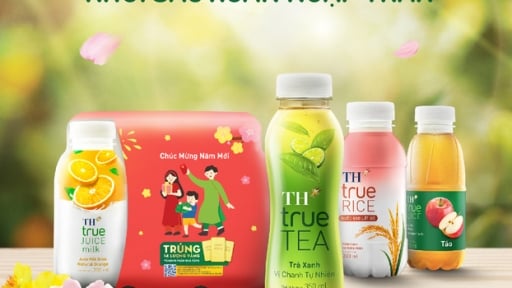 “Xoay nắp” đồ uống TH, trúng 14 lượng vàng cùng hàng ngàn quà tặng đón năm mới khởi sắc